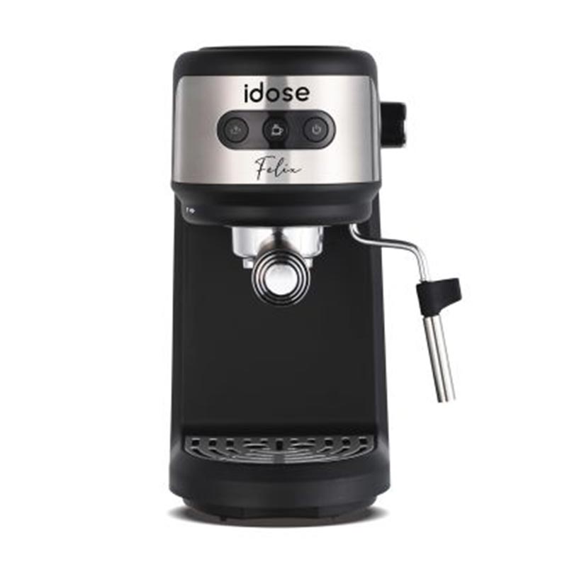 idose Felix Ev Tipi Espresso Makinesi, Siyah — idose — Görsel 2