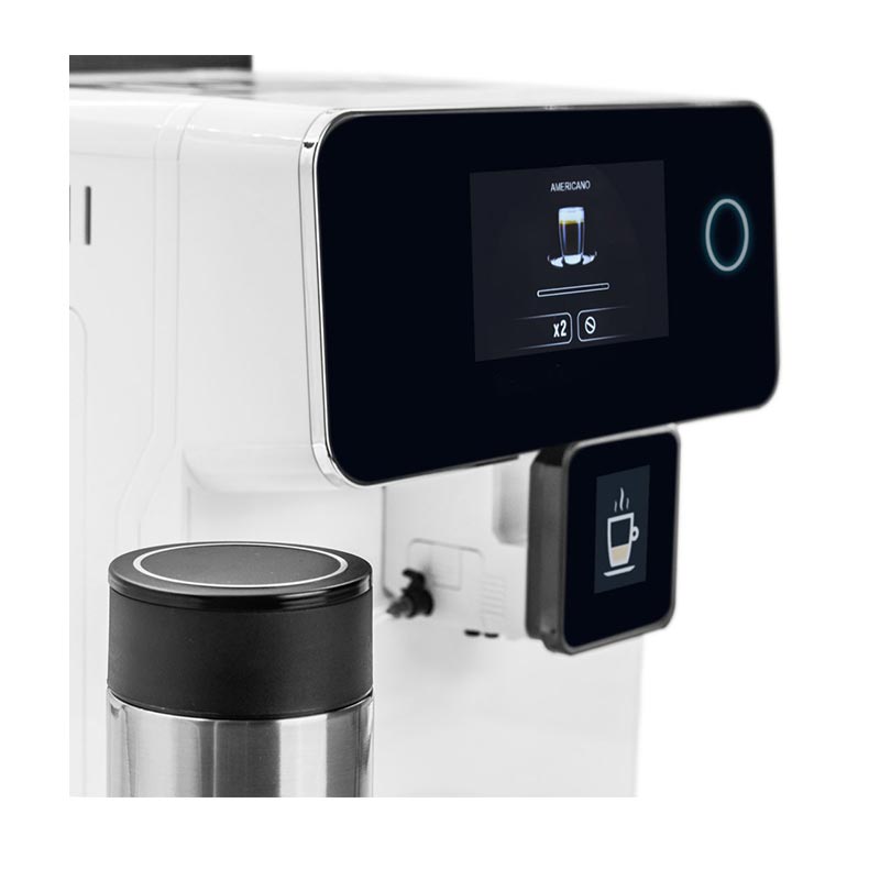 idose Soho Dual Boiler Çelik Öğütücülü Tam Otomatik Espresso Kahve Makinesi, Beyaz — idose — Görsel 3
