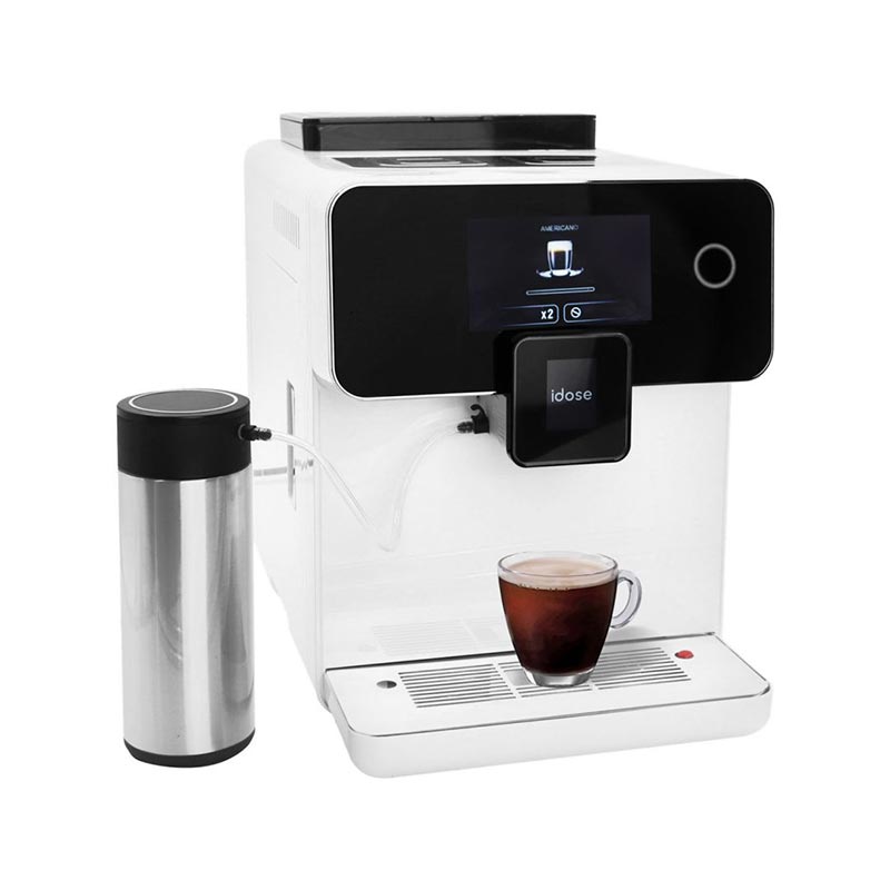 idose Soho Dual Boiler Çelik Öğütücülü Tam Otomatik Espresso Kahve Makinesi, Beyaz — idose — Görsel 4