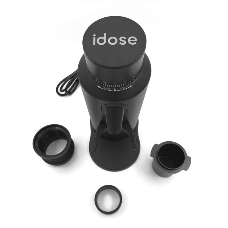 idose T64 Single Dose Kahve Öğütücü Değirmen, Siyah — idose — Görsel 6