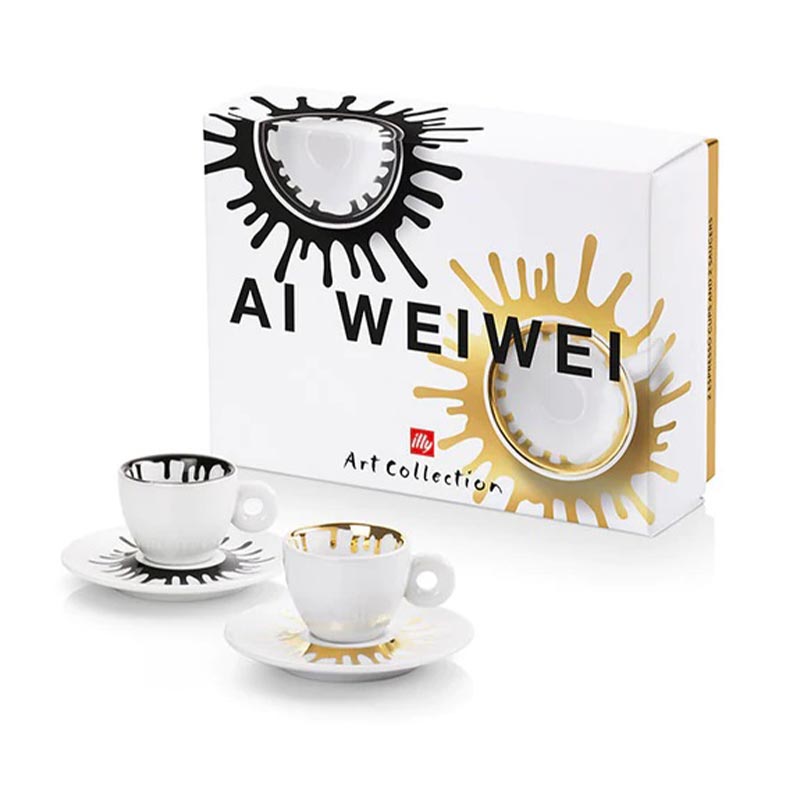 illy AI WEIWEI Capuccino Fincan Takımı, 2 Adet — illy