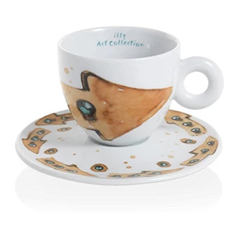 illy Art Collection 2018 Max Petrone Cappuccino 6’lı Fincan Takımı, 170 cc — illy — Görsel 3