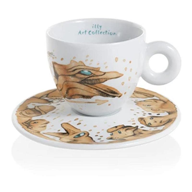 illy Art Collection 2018 Max Petrone Cappuccino 6’lı Fincan Takımı, 170 cc — illy — Görsel 5