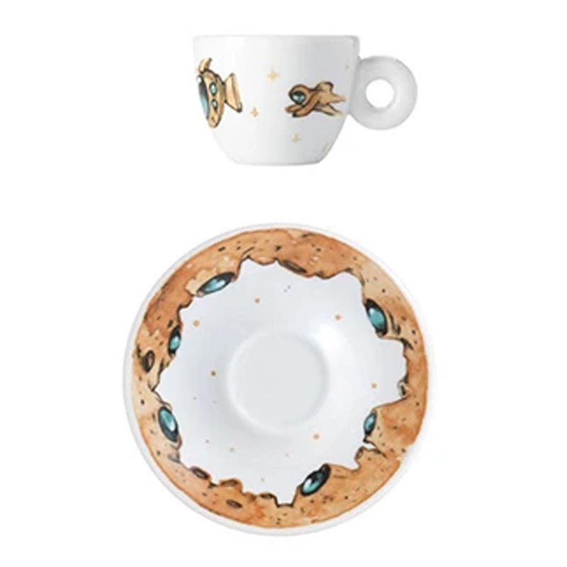 illy Art Collection 2018 Max Petrone Espresso 2’li Fincan Takımı, 60 cc — illy — Görsel 5