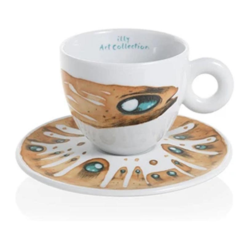 illy Art Collection 2018 Max Petrone Cappuccino 6’lı Fincan Takımı, 170 cc — illy — Görsel 7