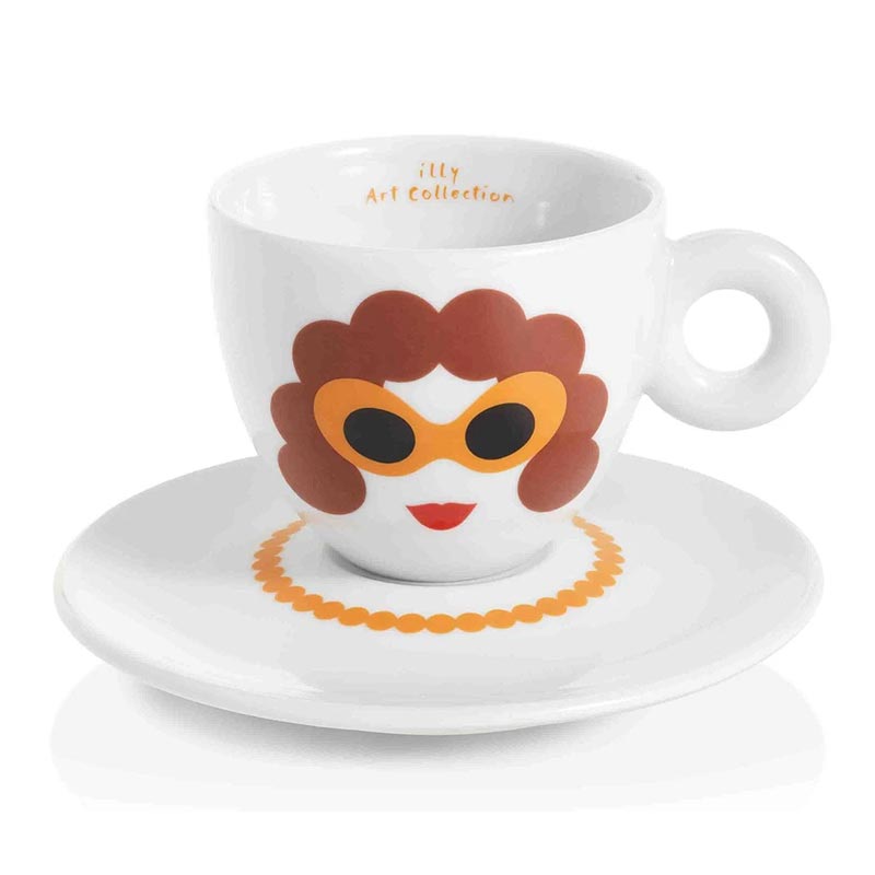 illy Art Collection 2019 Olimpia Zagnoli Cappuccino 6’lı Fincan Takımı, 170 cc — illy — Görsel 6