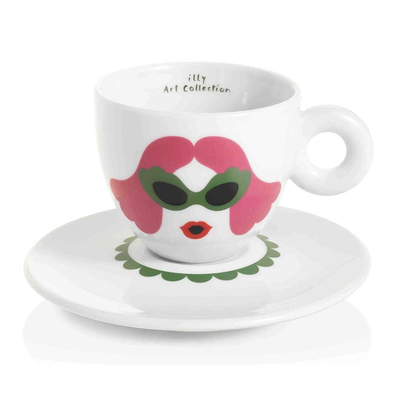 illy Art Collection 2019 Olimpia Zagnoli Cappuccino 6’lı Fincan Takımı, 170 cc — illy — Görsel 7