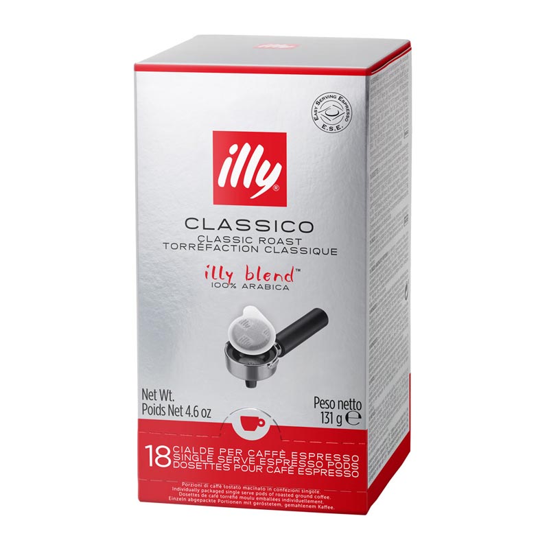 illy E.S.E. Pods Kahve, Orta Kavrulmuş, 18 adet — illy
