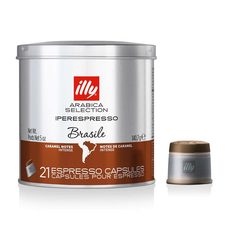 illy Iperespresso Brasil Kapsül Kahve, 21 Adet — illy