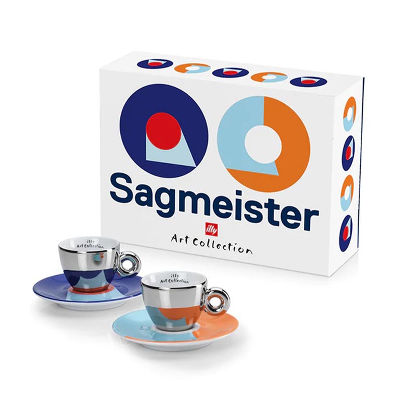 illy Sagmeister Capuccino Fincan Takımı, 2 Adet — illy