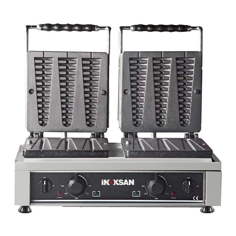 İnoksan Çam Model Waffle Makinesi, İkili — İnoksan