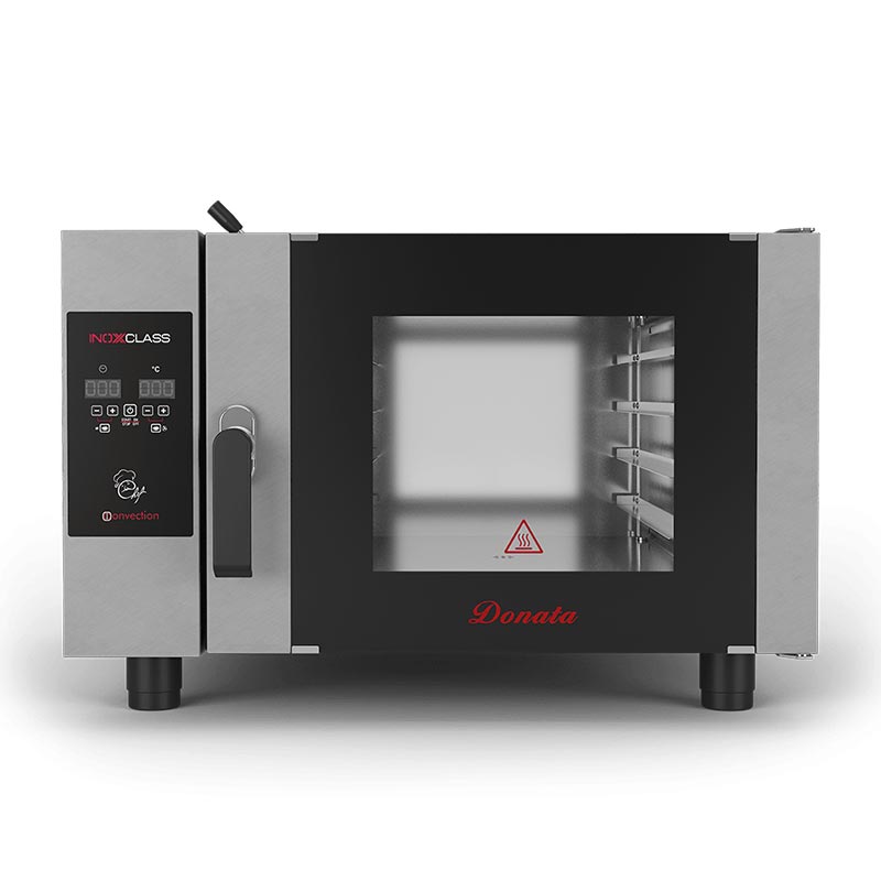 Inoxclass D04E Konveksiyonlu Patiseri Fırın, 40x60 cm 4 Tepsi Kapasiteli, Elektrikli — Inoxclass