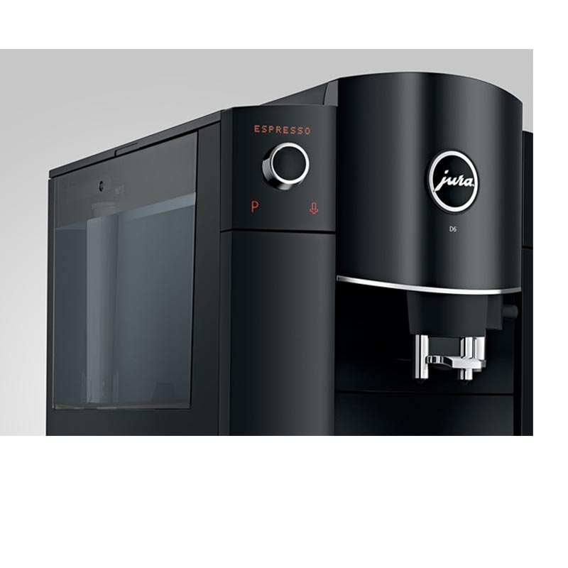 Jura D6 Süper Otomatik Espresso Kahve Makinesi, Siyah — Jura — Görsel 3