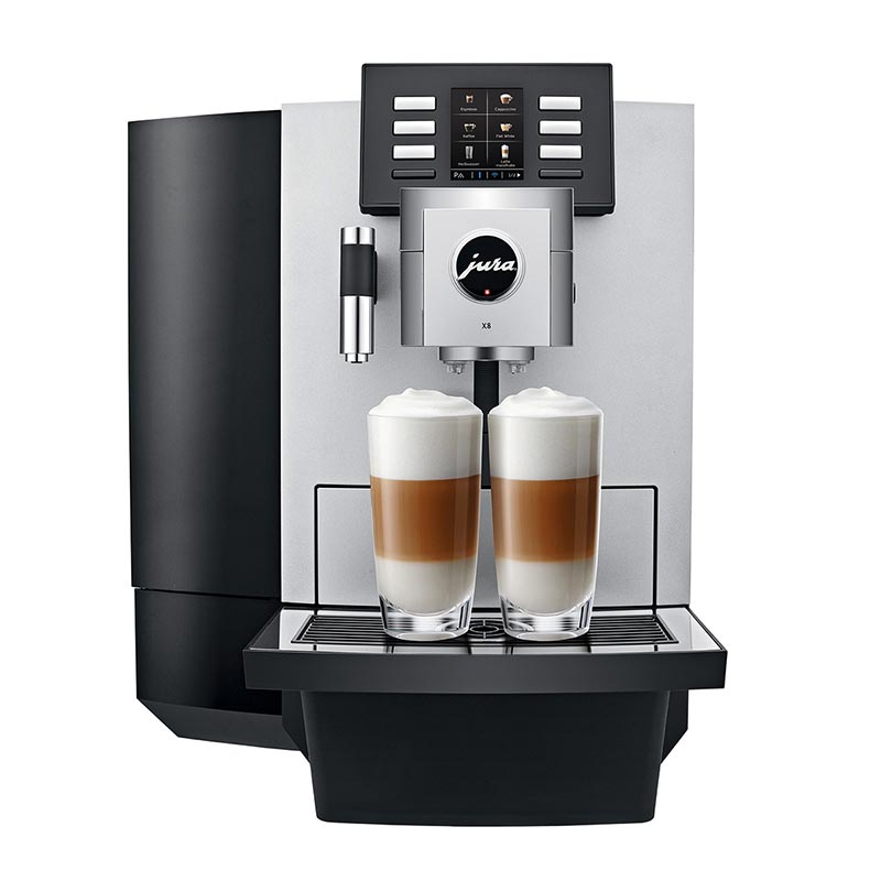 Jura X8 Süper Otomatik Kahve Makinesi, Platin — Jura — Görsel 3