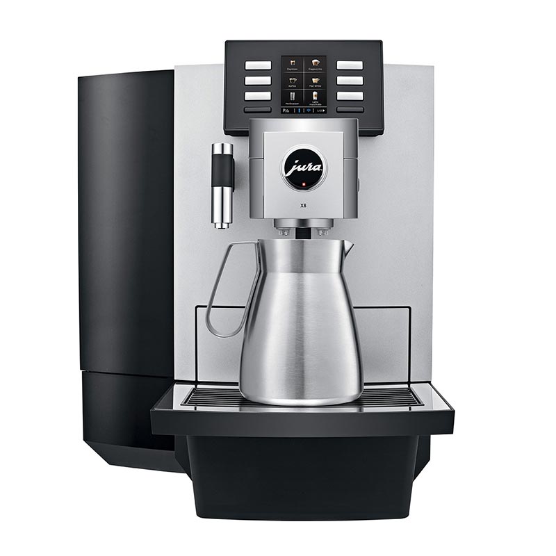 Jura X8 Süper Otomatik Kahve Makinesi, Platin — Jura — Görsel 8