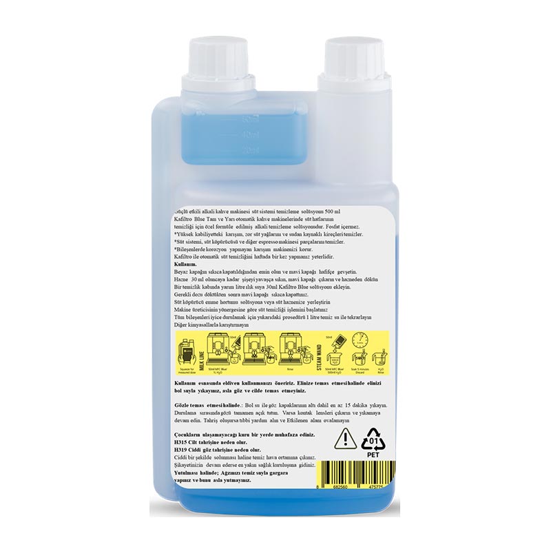 Kafiltro Blue Express Süt Sistemi Temizleyici Solüsyon, 1000 ml — Kafiltro — Görsel 2