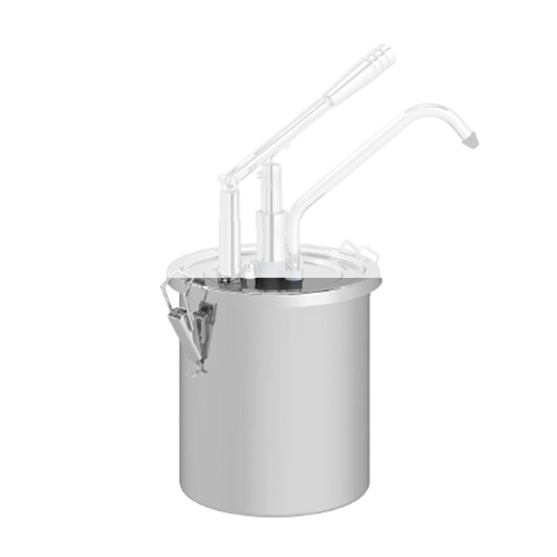 Kalando KD-001-3-B Paslanmaz Çelik Kilitli Hazne, 3 L — Kalando