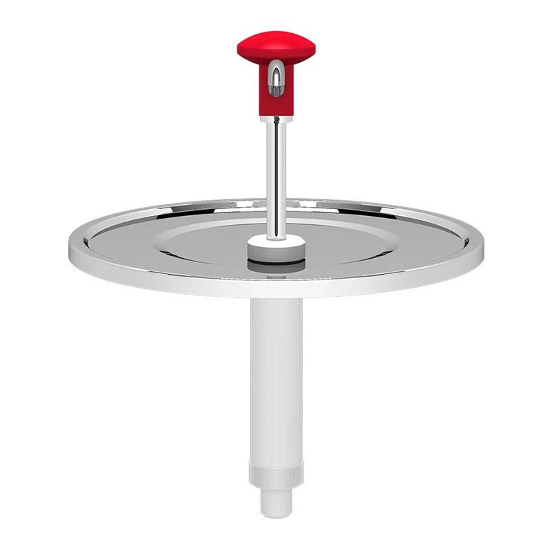 Kalando KD-010 Basmalı Desenli Sos Pompa Ünitesi, 9-10 L Kovalar ile Uyumlu, Kırmızı — Kalando — Görsel 2