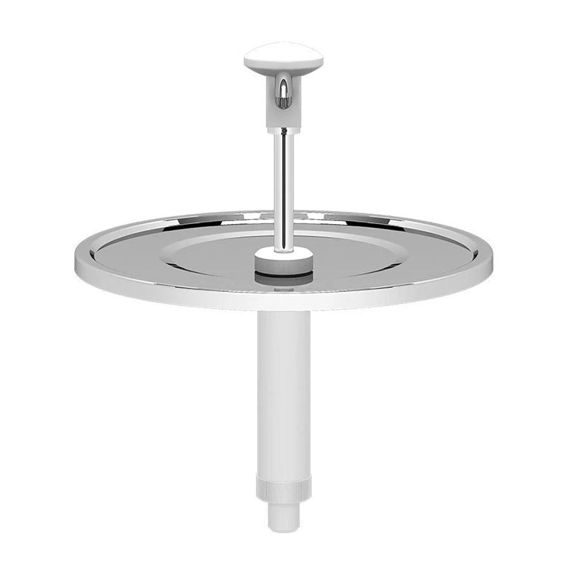 Kalando KD-010 Basmalı Desenli Sos Pompa Ünitesi, 9-10 L Kovalar ile Uyumlu, Beyaz — Kalando — Görsel 2