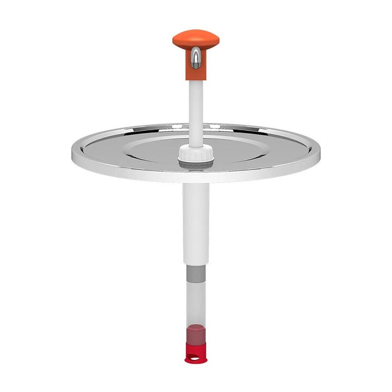 Kalando KD-016 Basmalı Sos Pompa Ünitesi, 26.5 cm, Turuncu — Kalando — Görsel 2