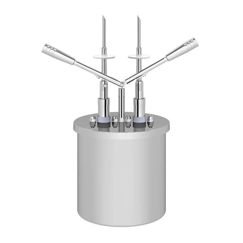 Kalando KD-019-06 Çift Enjekte Dolum İğneli Paslanmaz Çelik Hazneli Çift Kollu Sos Pompası, 6 L — Kalando — Görsel 2