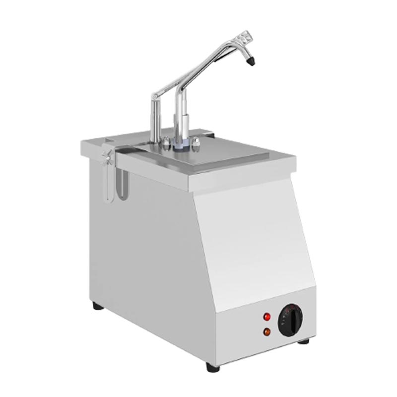 Kalando KD-021 Benmari Isıtmalı Paslanmaz Çelik Sos Pompası, GN 1/4, 5.25 L — Kalando