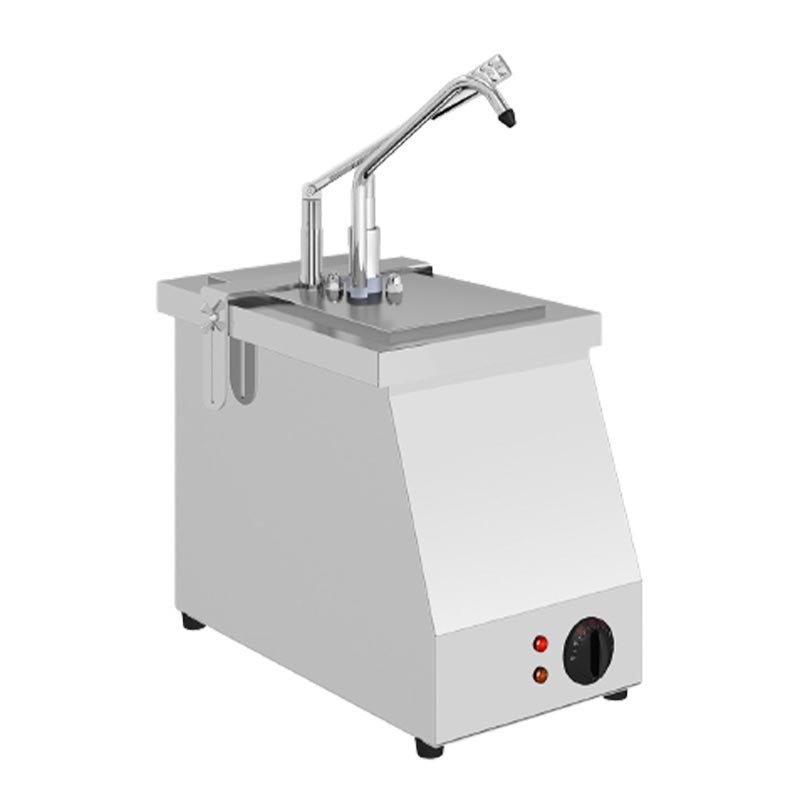 Kalando KD-021 Benmari Isıtmalı Paslanmaz Çelik Sos Pompası, GN 1/4, 5.25 L — Kalando — Görsel 2