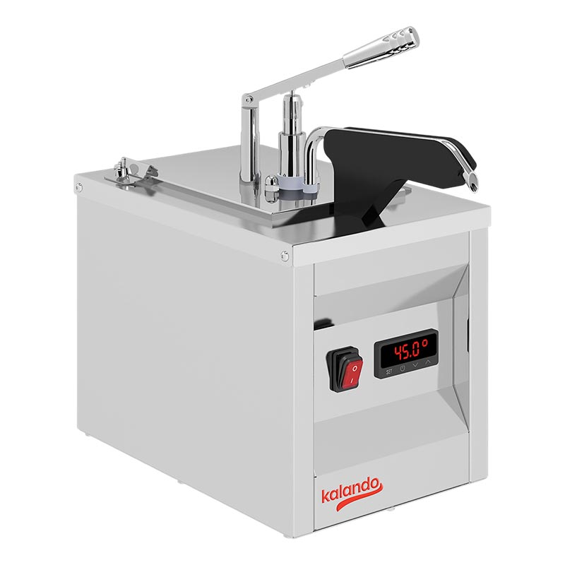 Kalando KD-021 GN 1/4 Isıtmalı Musluklu Dijital Termostatlı Benmari Dispenseri, 5 L — Kalando