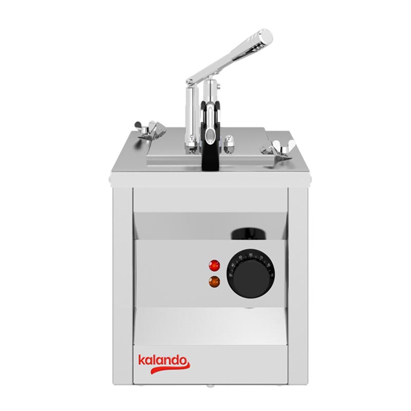 Kalando KD-021 GN 1/4 Isıtmalı Musluklu Manuel Termostatlı Benmari Dispenseri, 5 L — Kalando — Görsel 2