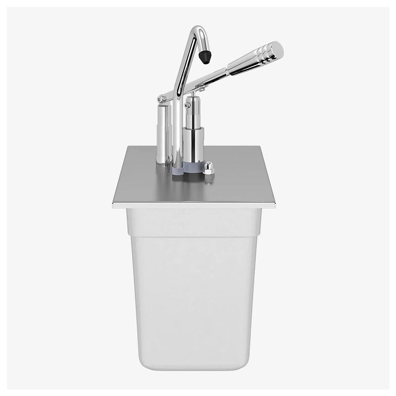 Kalando KD-0213 Paslanmaz Çelik Gastronorm Sos Pompası, GN 1/3 — Kalando — Görsel 2