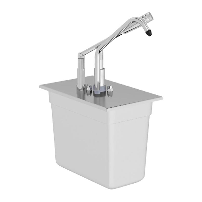 Kalando KD-0214 Paslanmaz Gastronorm Sos Pompası, GN 1/4 — Kalando