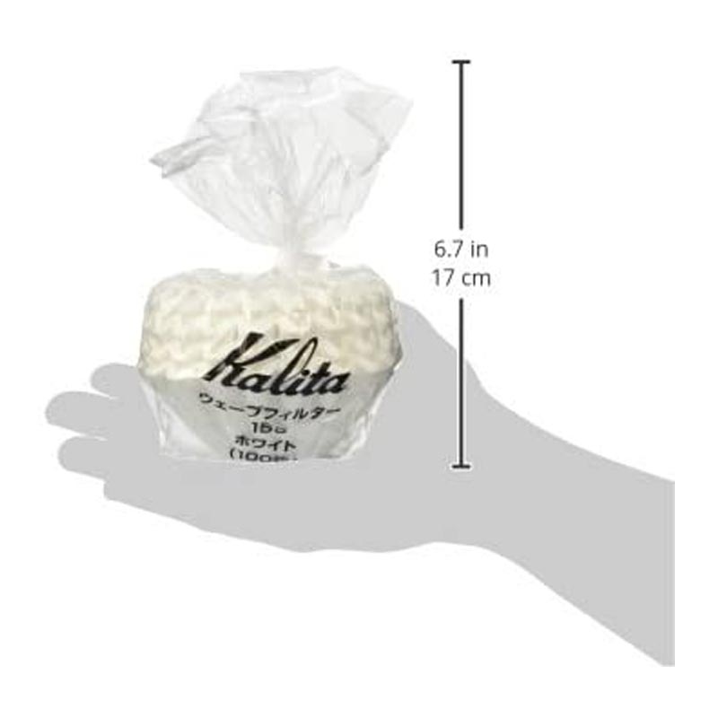 Kalita Wave 185 Filtre Kahve Kağıdı, 100 Adet, Beyaz — Kalita — Görsel 6