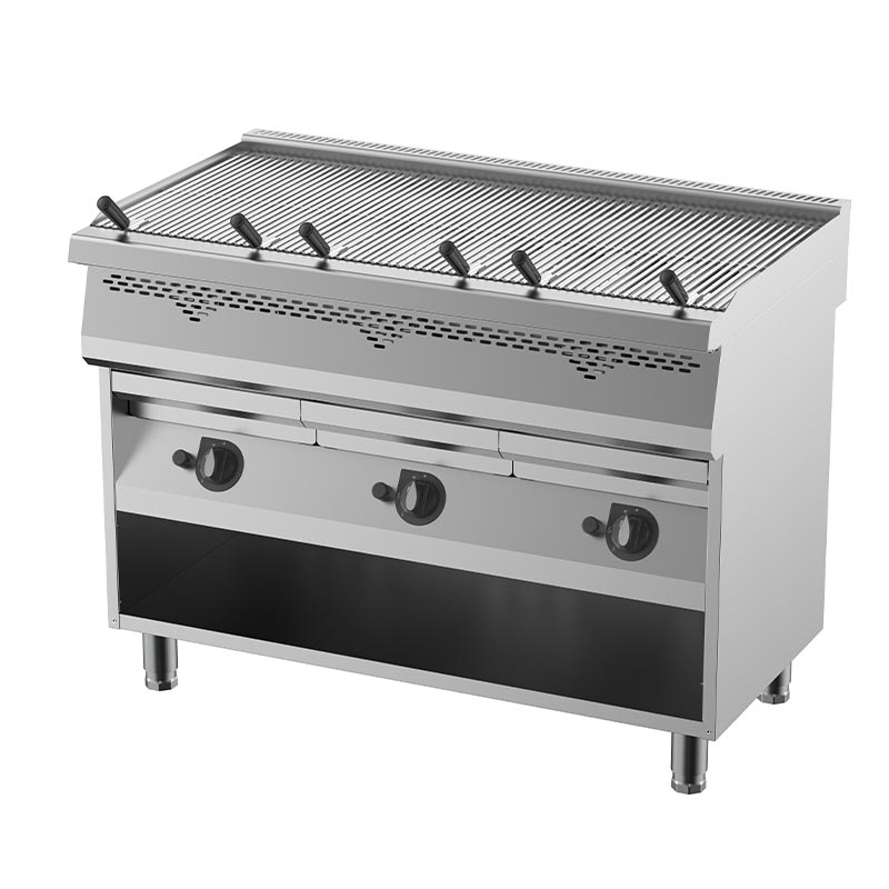 Kalitegaz 700 Seri VGO1270GT T Model Sulu Izgara, 120x70x51 cm, Gazlı — Kalitegaz