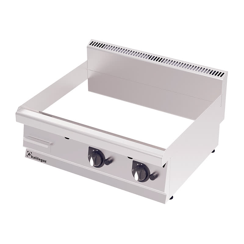 Kalitegaz 700 Serisi GF8070GC Düz Pleyt Izgara, Krom Kaplı, Gazlı — Kalitegaz