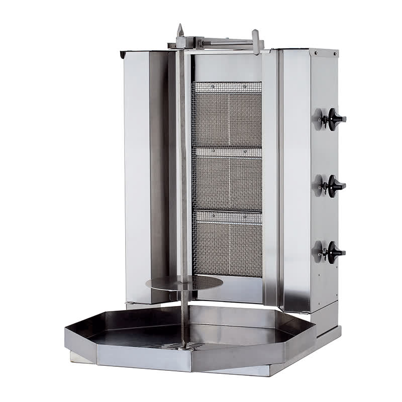 Kalitegaz KLG140 Döner Ocağı, 3 Radyanlı, Gazlı, Motorsuz — Kalitegaz