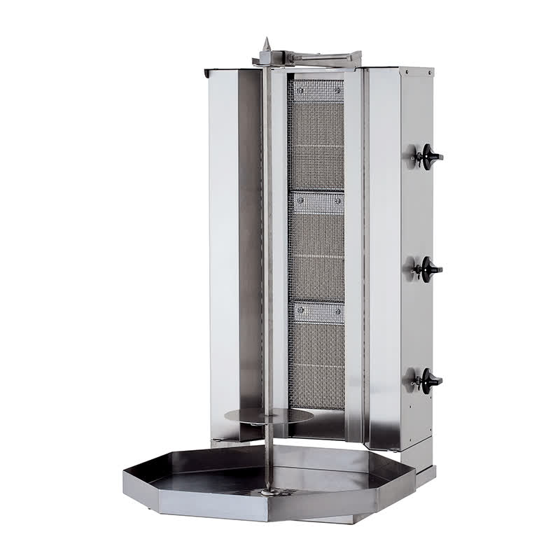 Kalitegaz KLG143 Döner Ocağı, 3 Radyanlı, Gazlı, Motorsuz — Kalitegaz