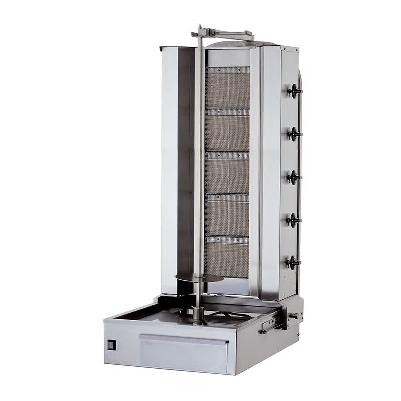 Kalitegaz KLG152 Döner Ocağı, 5 Radyanlı, Gazlı, Alttan Motorlu, Hareketli Gövde — Kalitegaz