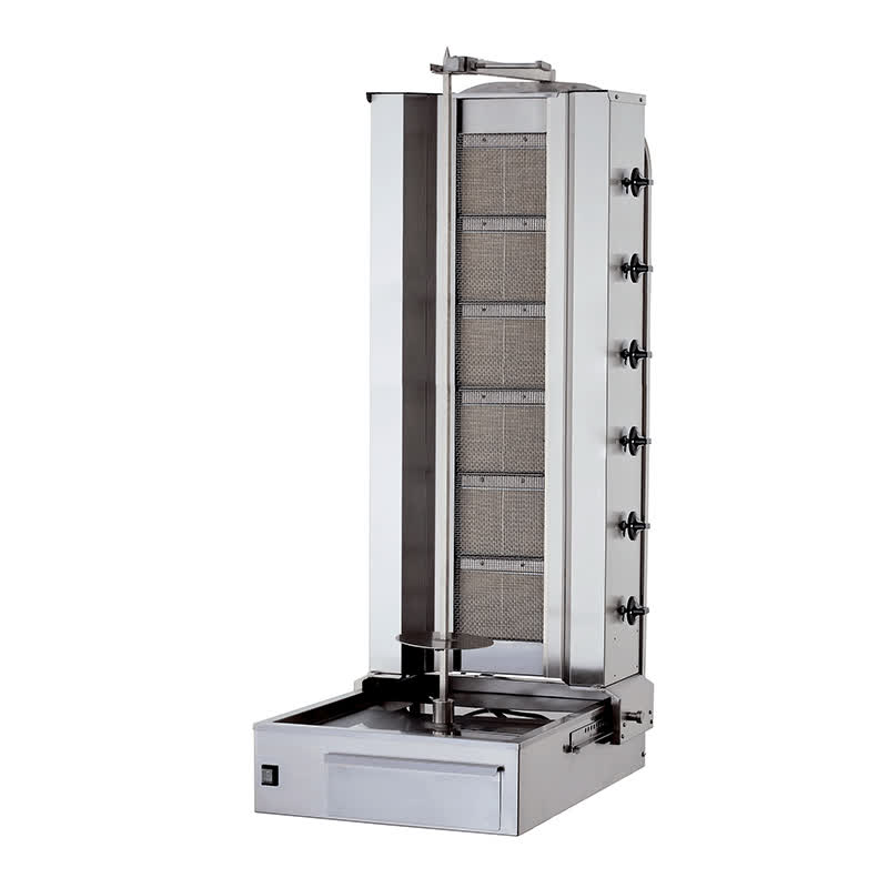 Kalitegaz KLG156 Döner Ocağı, 6 Radyanlı, Gazlı, Alttan Motorlu, Hareketli Gövde — Kalitegaz