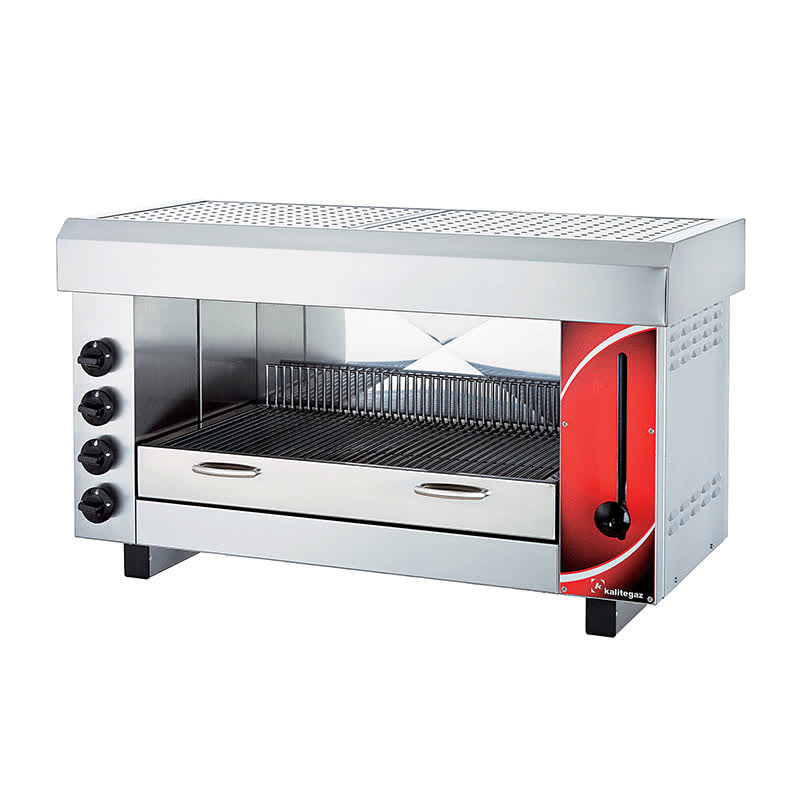 Kalitegaz KLG304 Salamender Pita Fırını, 4 Radyanlı, Gazlı — Kalitegaz