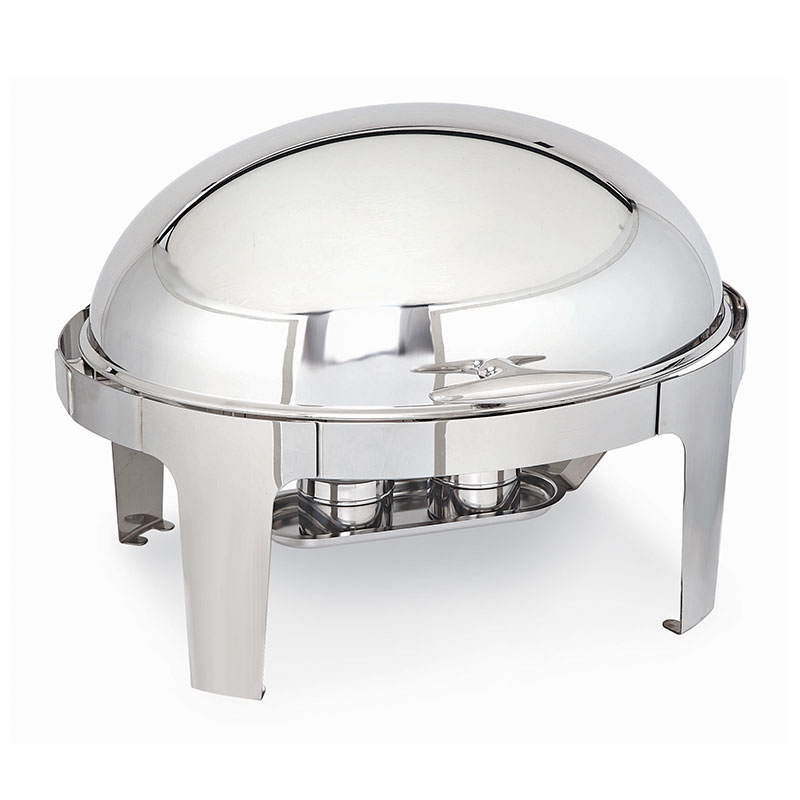 Kapp Classic Chafing Dish Roll Top, Oval, 9 L, Jel Yakıtlı — Kapp