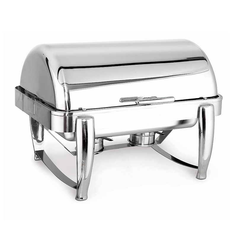 Kapp Delux Chafing Dish Roll Top, 9 L, Jel Yakıtlı