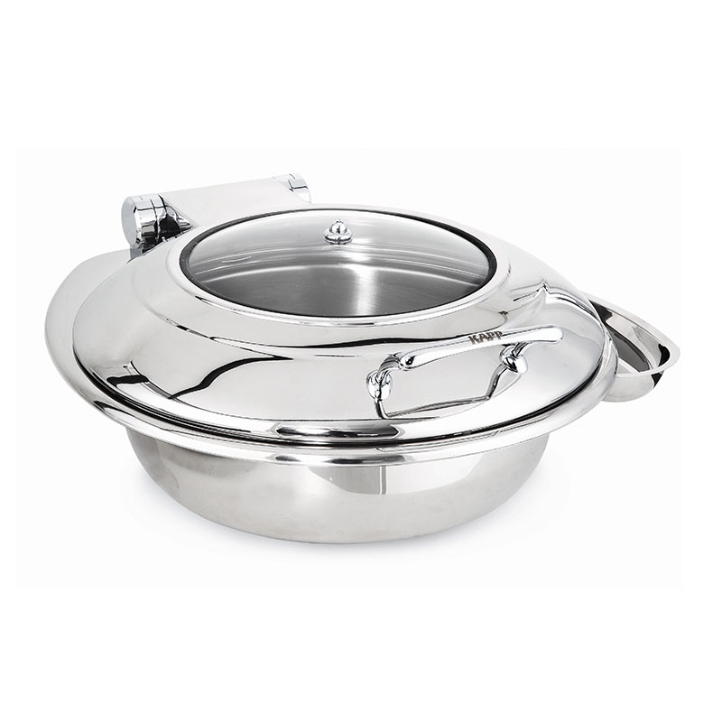 Kapp Premium Chafing Dish, Yuvarlak, 6 L