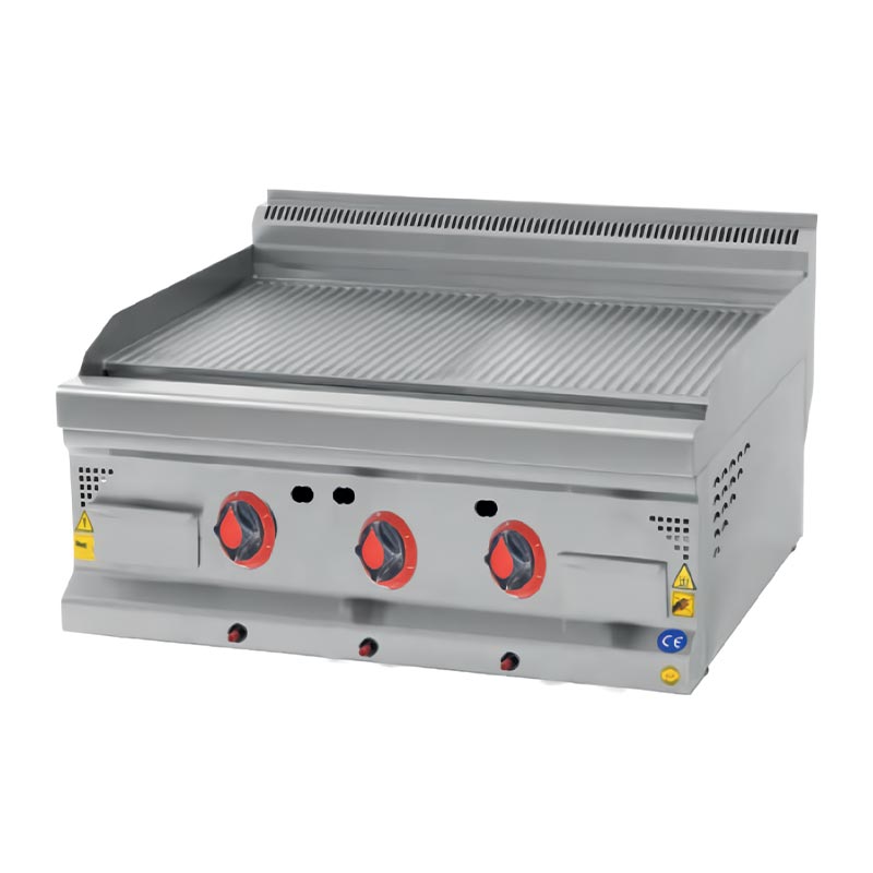 Karacasan 600 Seri Oluklu Izgara, 120x60x30 cm, Gazlı — Karacasan