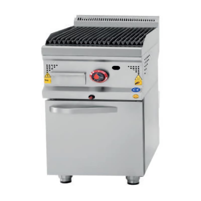 Karacasan 900 Seri Dolaplı Döküm Lavataş Izgara, 400x900x850 mm, Gazlı — Karacasan