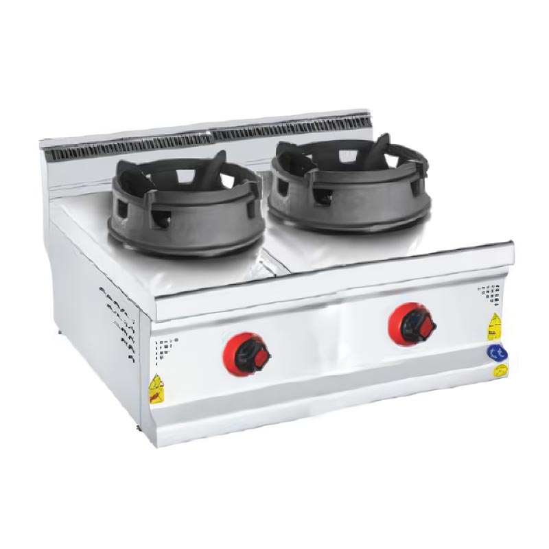 Karacasan 900 Seri Wok Ocak, 80x90x30 cm, Gazlı — Karacasan