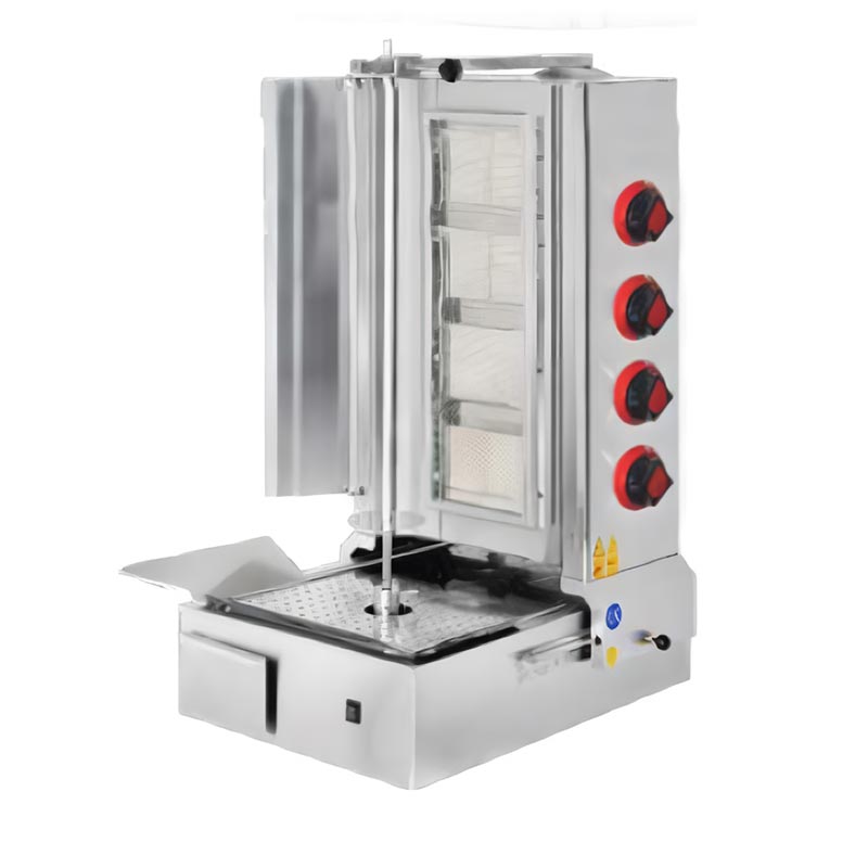 Karacasan Alttan Motorlu Döner Ocağı, 4 Radyanlı, LPG — Karacasan