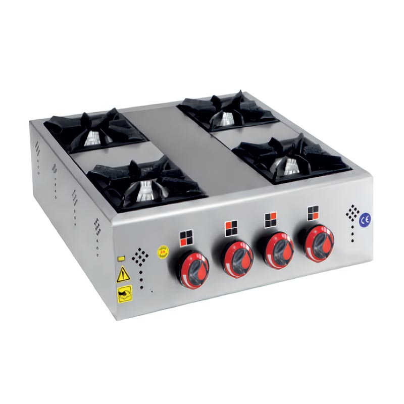 Karacasan Eko 4 Gözlü Ocak, Doğalgazlı — Karacasan