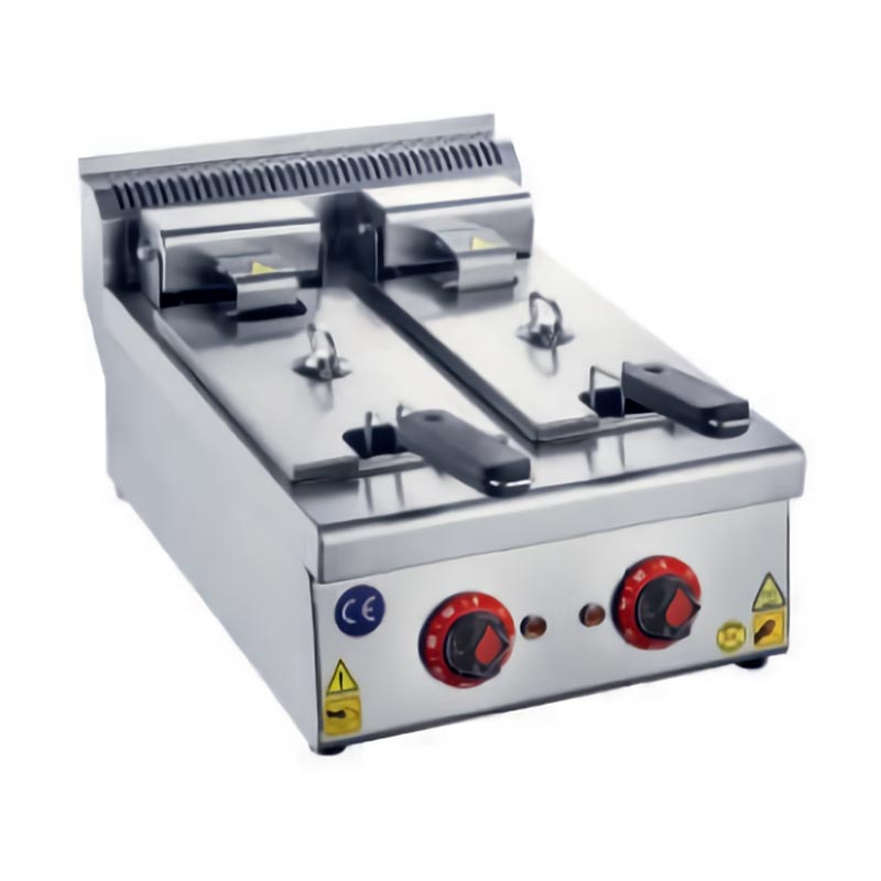 Karacasan Snack Fritöz, 3+3 L, Elektrikli — Karacasan