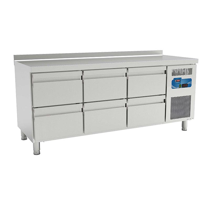 Kayalar Tezgah Tip Derin Dondurucu, 2 Çekmeceli, 234 L, 140x60x85 cm — Kayalar