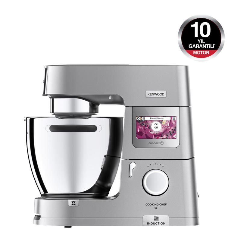 Kenwood KCL95.004SI Cooking Chef XL Tartabilen Pişirebilen Mutfak Şefi, 6.7 L